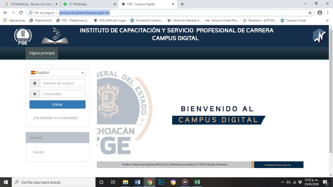  Con Campus Digital, fortalece Fiscalía General programa de capacitación