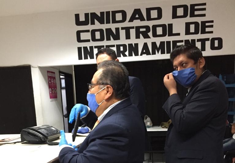  Supervisa FGE, áreas de internamiento para personas detenidas