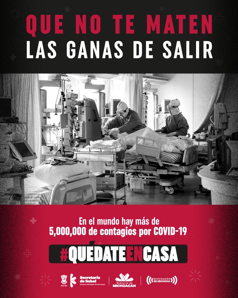  “Que no te maten las ganas de salir”, nuevo llamado de Gobierno del Estado a quedarse en casa