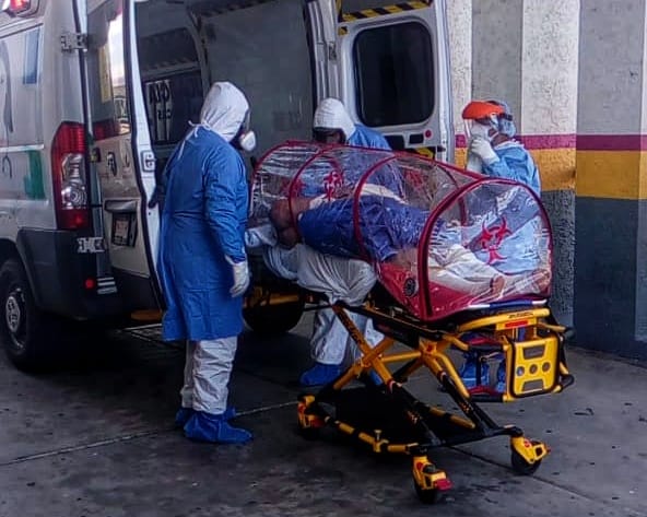  Con cápsulas de traslado, protege SSM a pacientes y personal