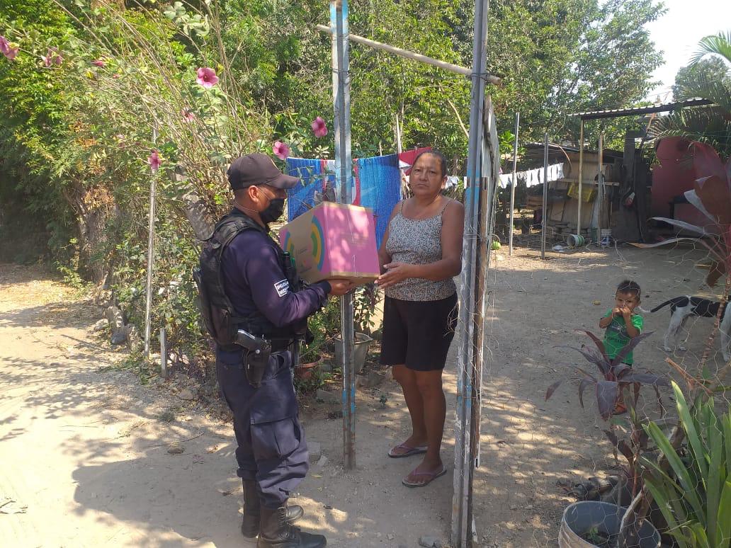  Inicia reparto de despensas de Michoacán Alimenta en la Región Lázaro Cárdenas