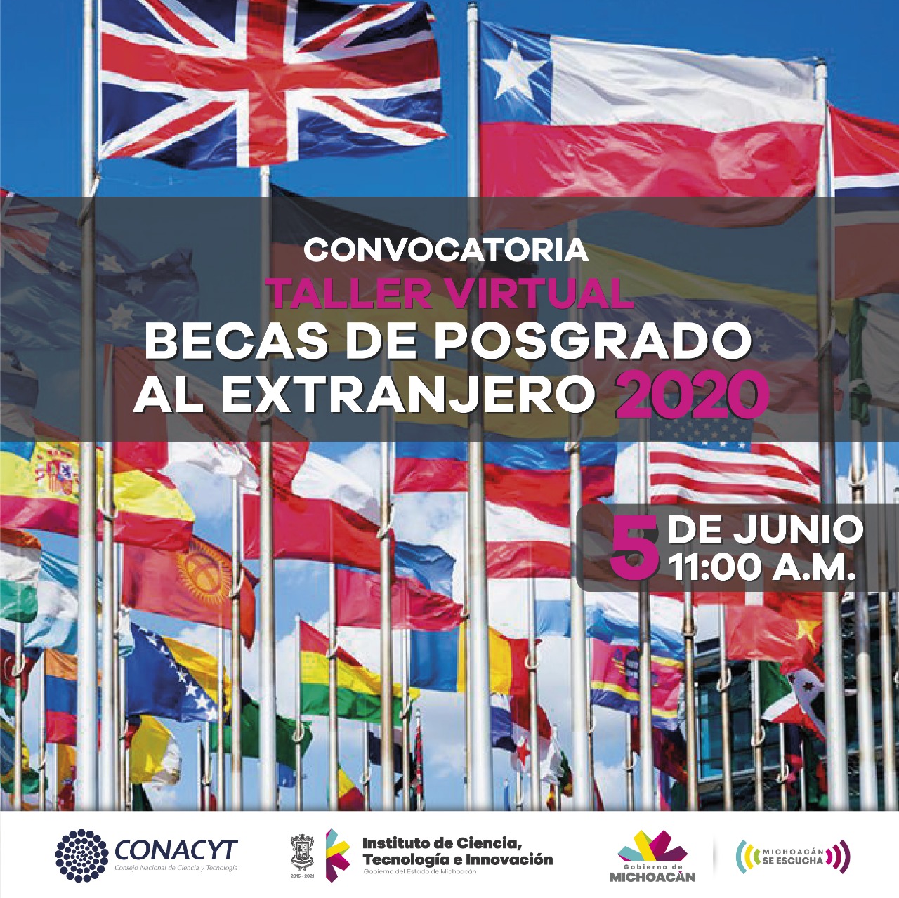 Ofrecerá el ICTI 2º Taller Virtual para interesados en el Programa de Becas al Extranjero 2020