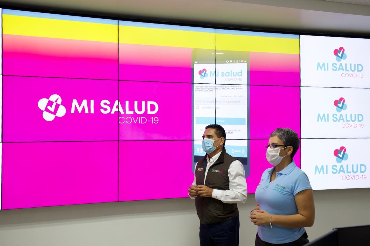  Presenta Gobernador Mi Salud, App exclusiva para pacientes con COVID-19