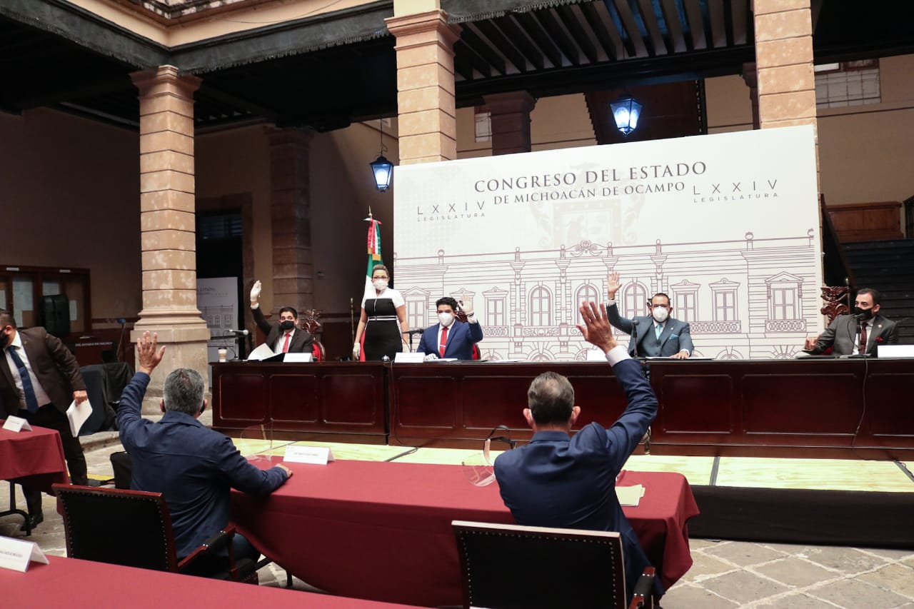  Aprueban dictamen con reformas a la Ley del Notariado de Michoacán