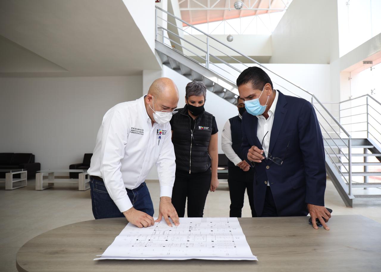  Supervisa Gobernador instalaciones del Centro Estatal de Inteligencia en Salud