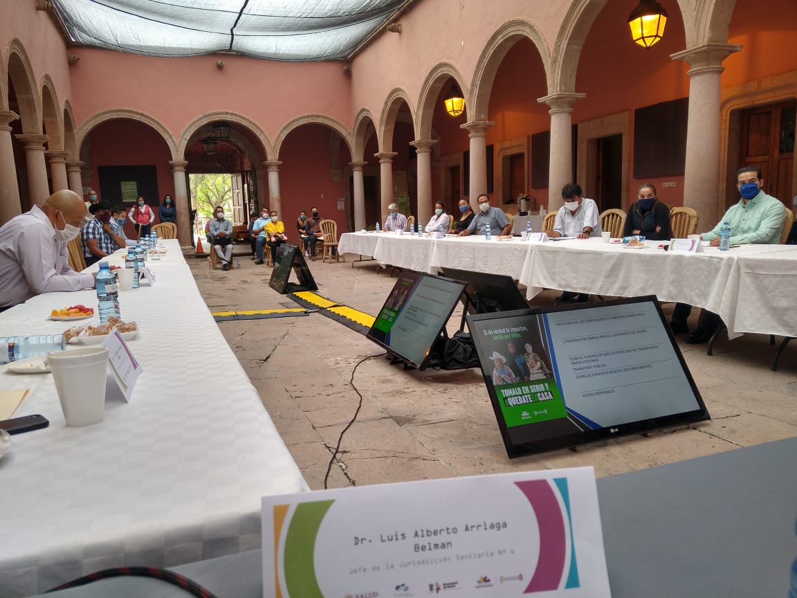  Fortalecen estrategia contra COVID-19 en Jurisdicción de La Piedad