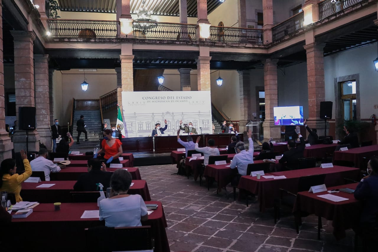  Aprueba LXXIV legislatura reformas a la Ley del Notariado de Michoacán