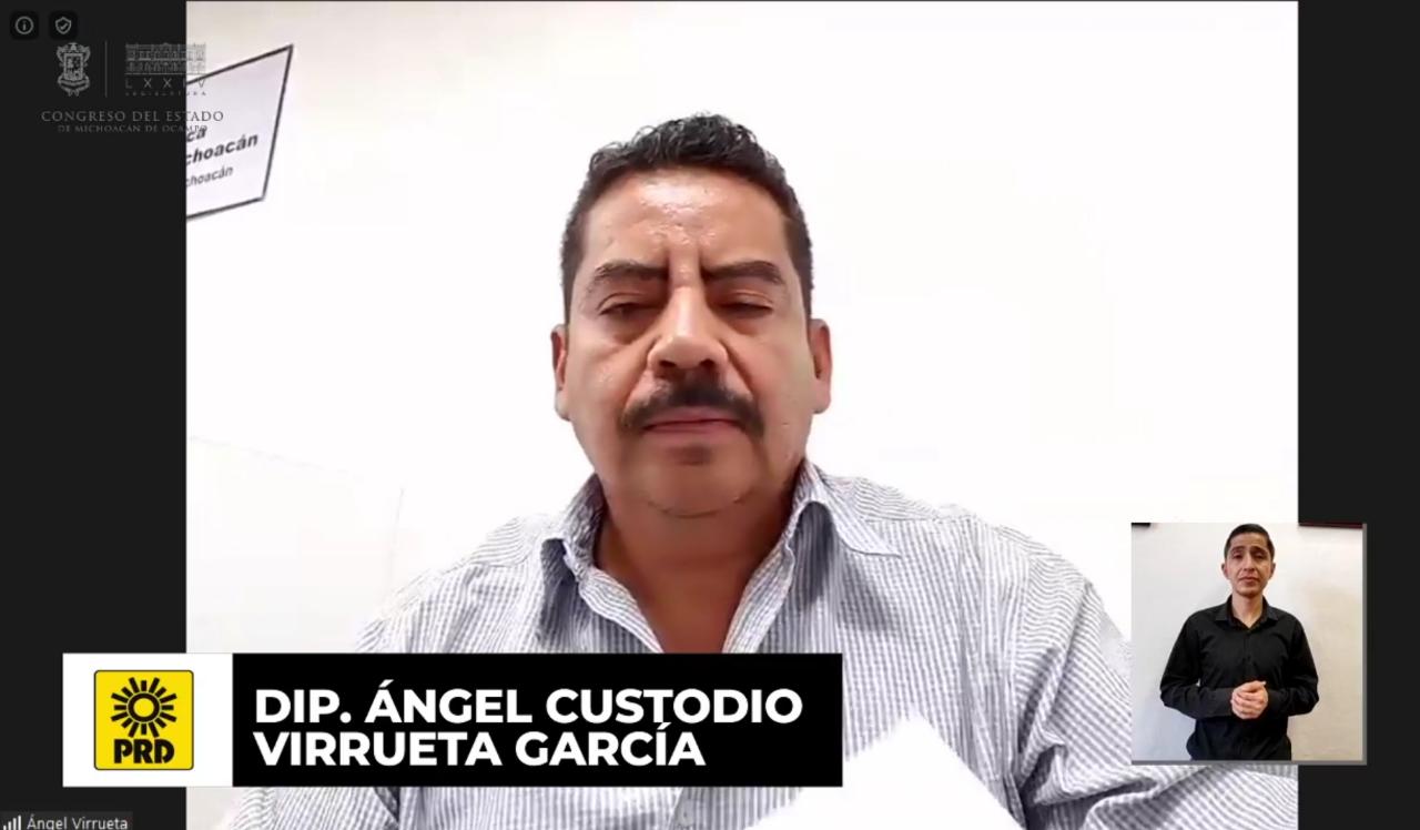  Ángel Custodio Virrueta presenta reformas para eliminar obstáculos para ocupar cargos públicos