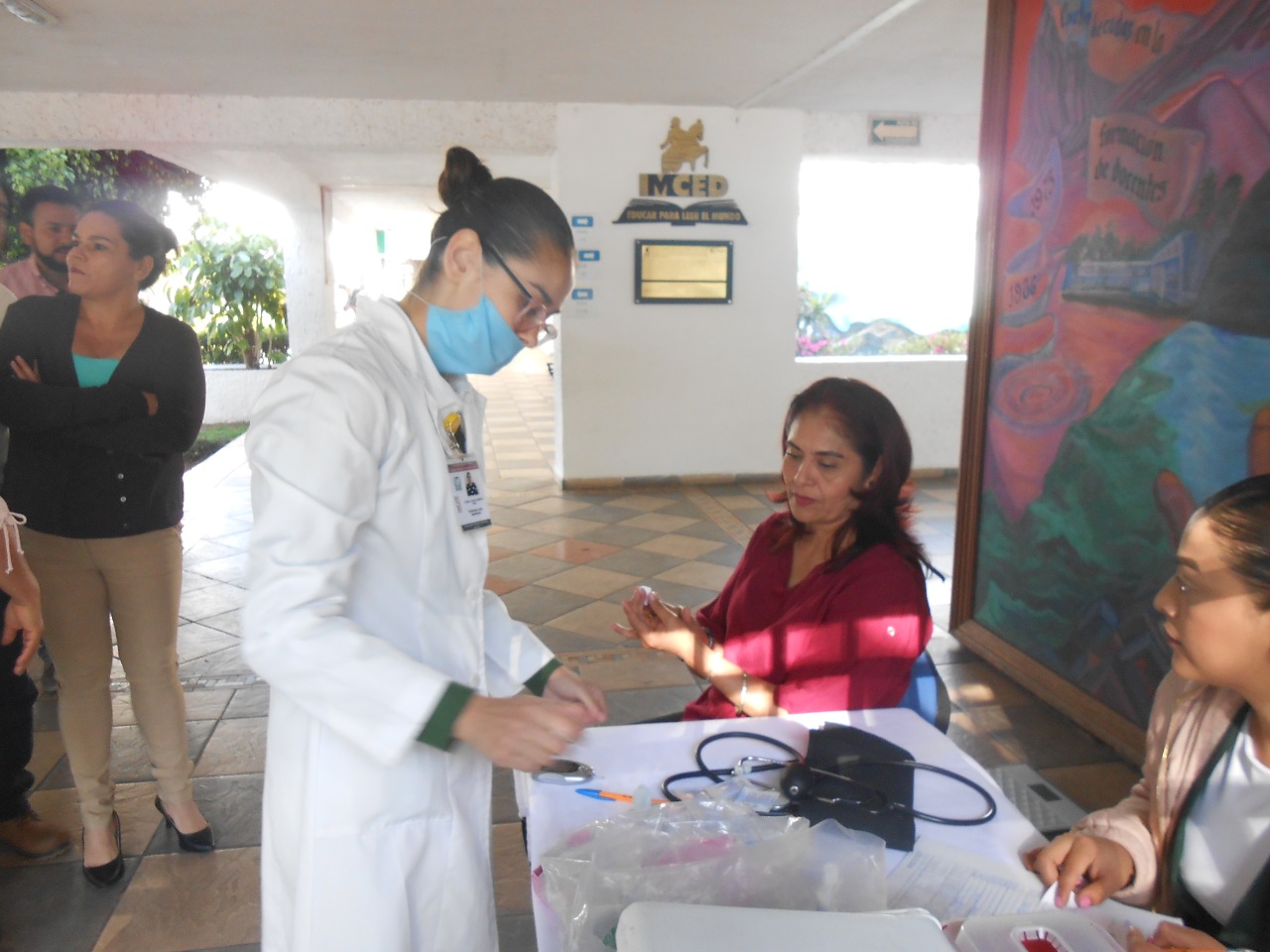  Fue conformada la comisión de salud IMCED COVID-19