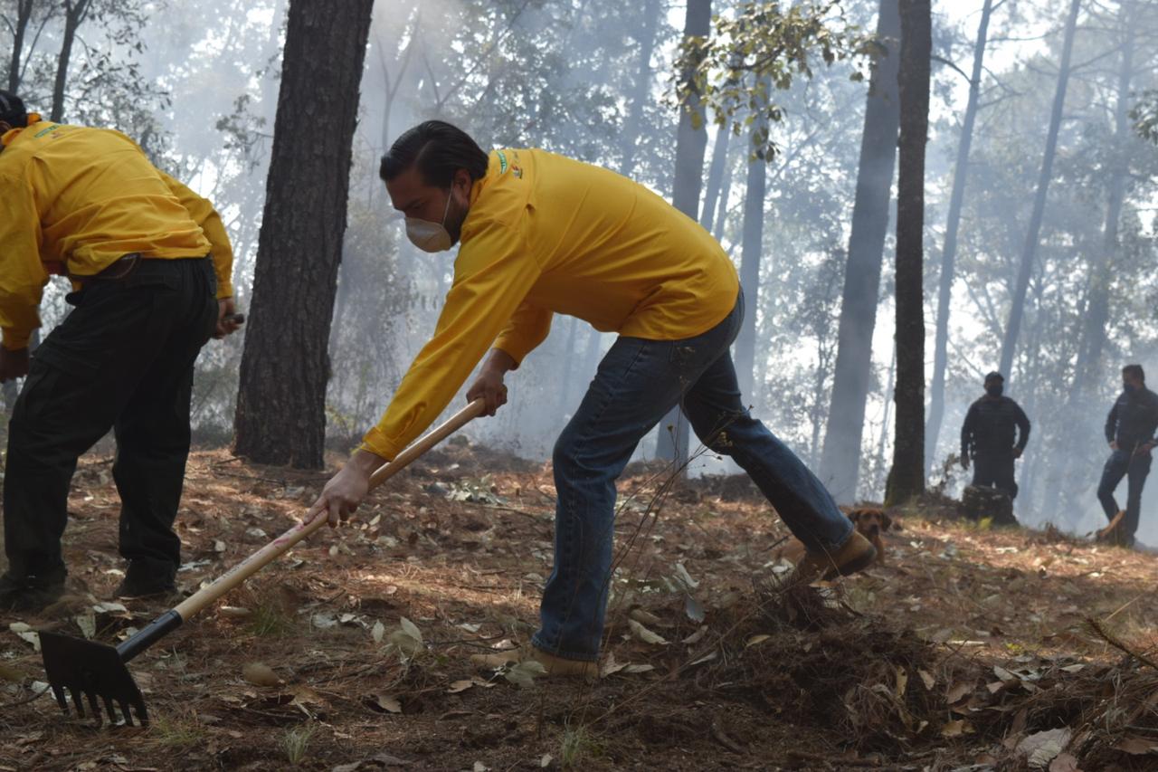  Incendios forestales en Jesús del Monte y San Miguel del Monte no quedarán impunes