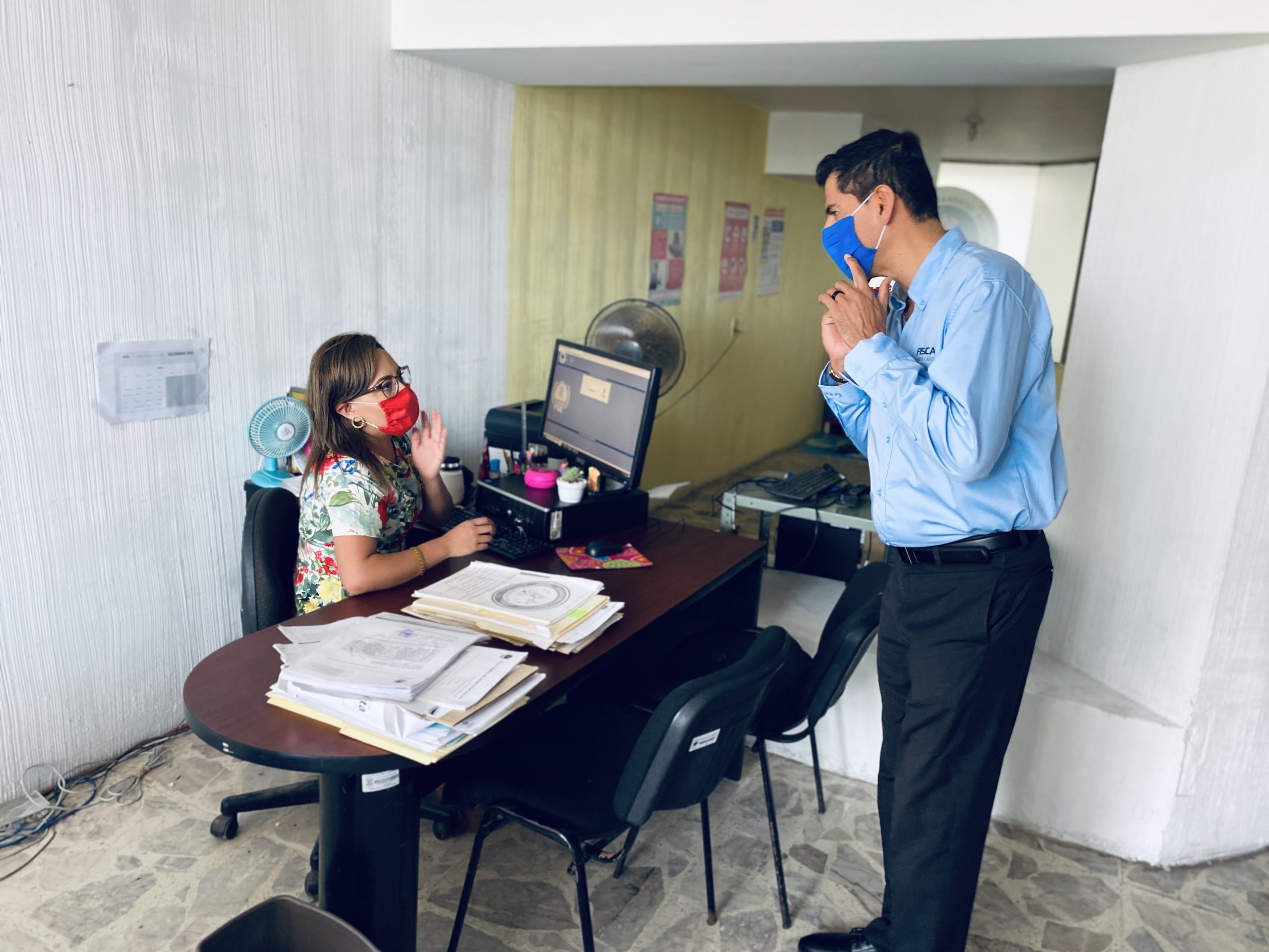  Ante contingencia sanitaria, FGE refuerza medidas de prevención en Lázaro Cárdenas, exhorta a denunciar en línea