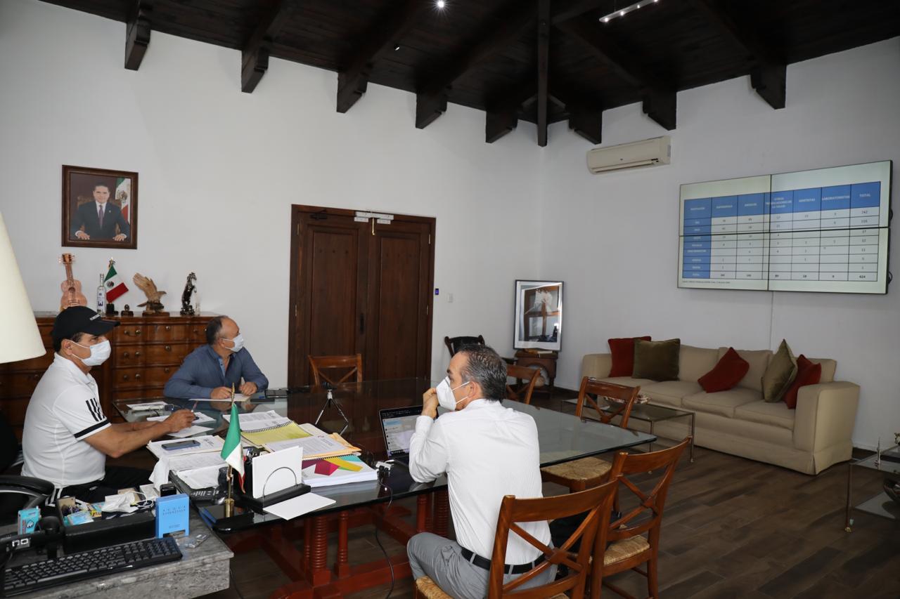  Exhortan a presidentes municipales a no relajar medidas ante COVID-19