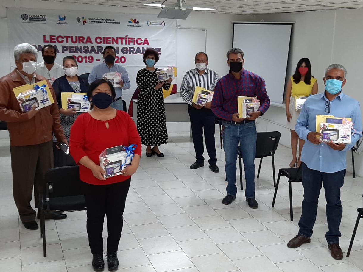  Premian a ganadores del Programa “Lectura Científica” 2019-2020, niveles primaria y secundaria