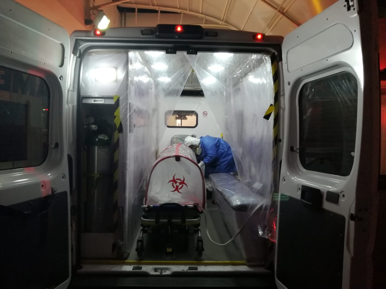  Realiza SSM con éxito 128 traslados prehospitalarios de pacientes COVID-19