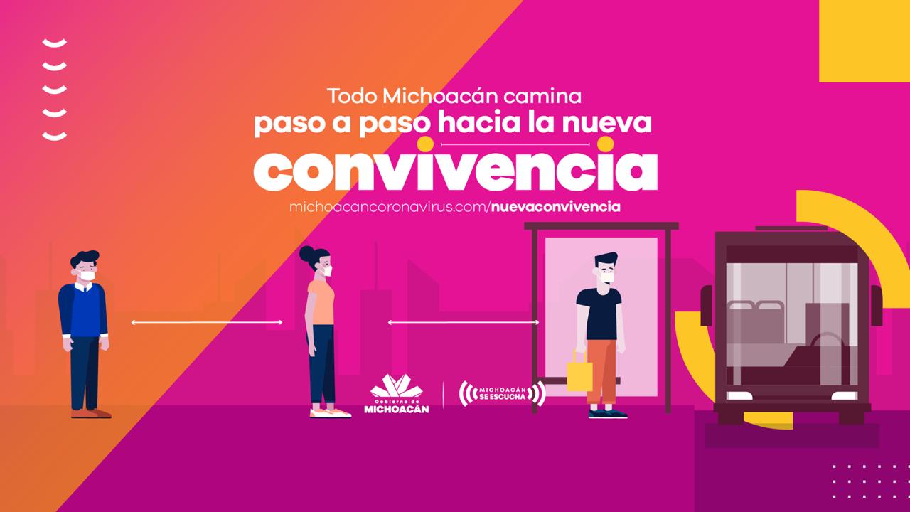  Apertura de foros en Nueva Convivencia requiere corresponsabilidad de las y los michoacanos