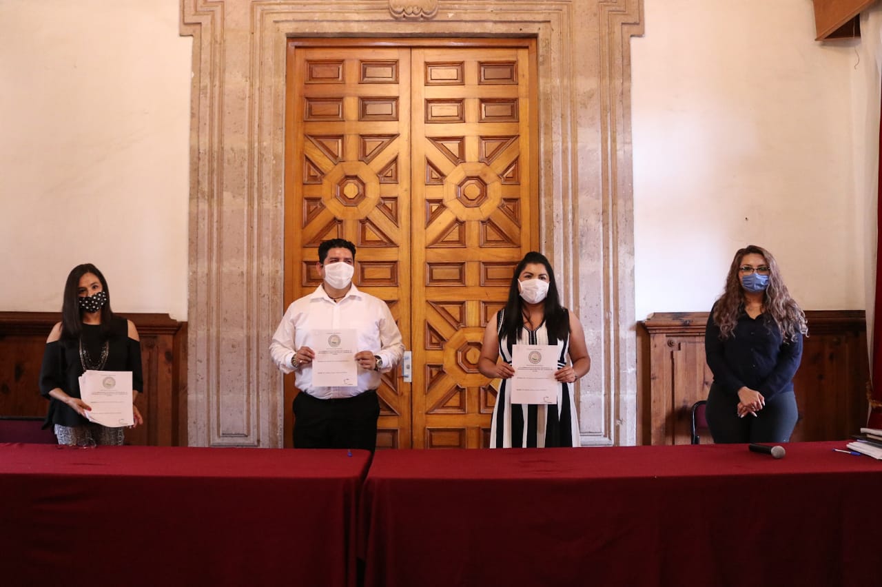  Recibe Brenda Fraga de manera oficial la presidencia del Congreso del Estado