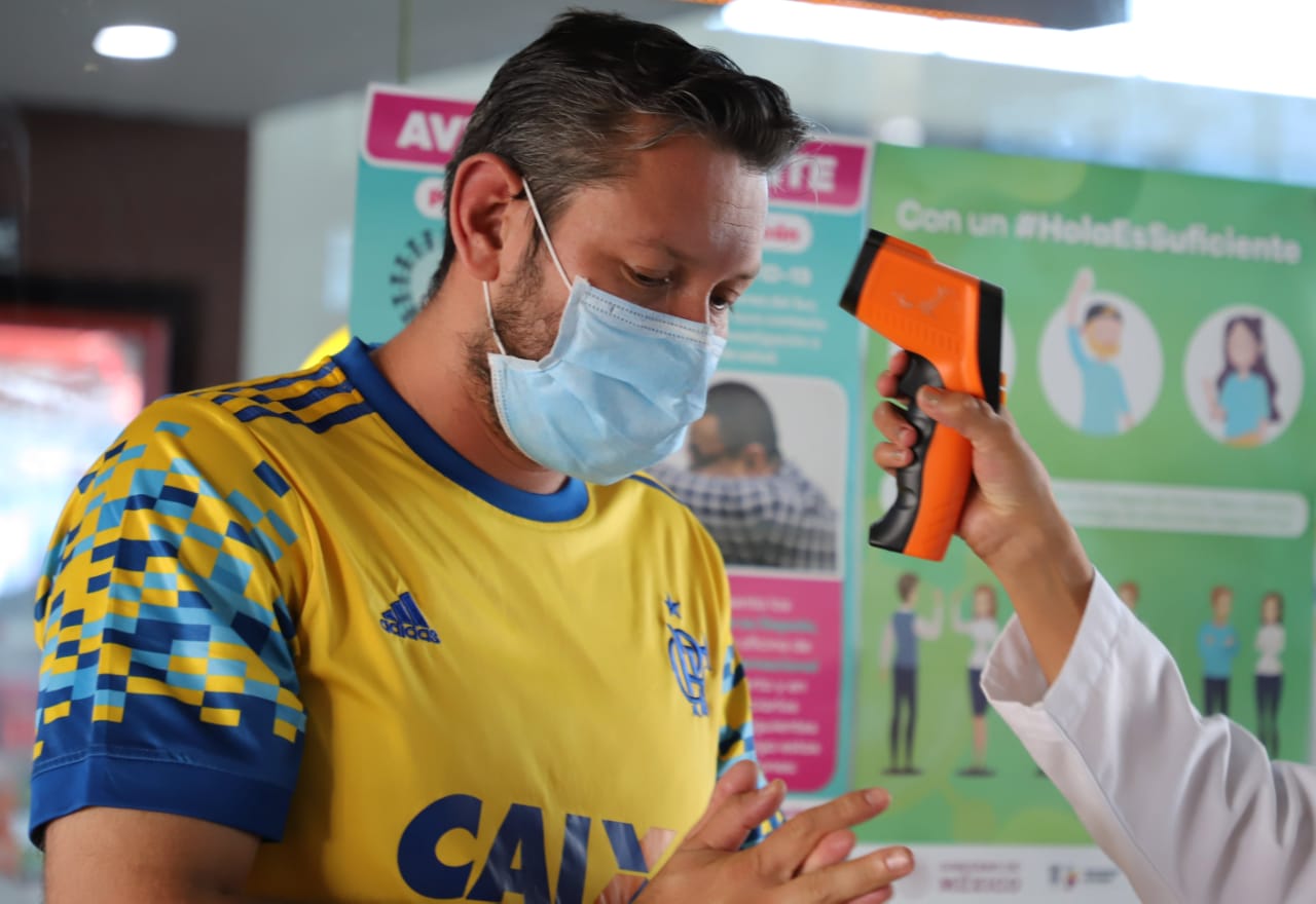  Instalados 11 mil 910 mil filtros sanitarios contra el COVID-19 en Michoacán