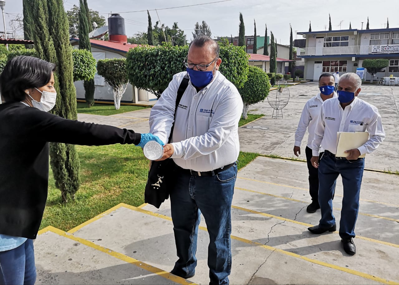  Articulan acciones para fortalecer la seguridad sanitaria en planteles del Cobaem