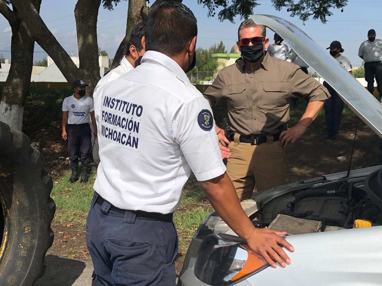  Realiza IEESSPP seminario en Conducción de Vehículos Policiales