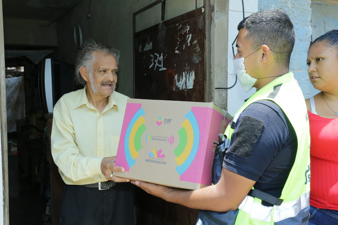  “Apoyo alimentario nos ayuda a sobrevivir durante confinamiento”