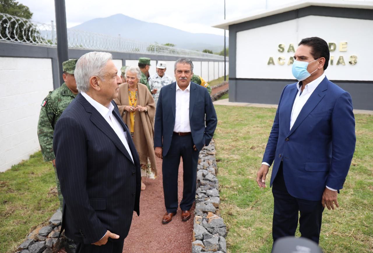 Agradece Raúl Morón apoyo brindado por AMLO a Morelia