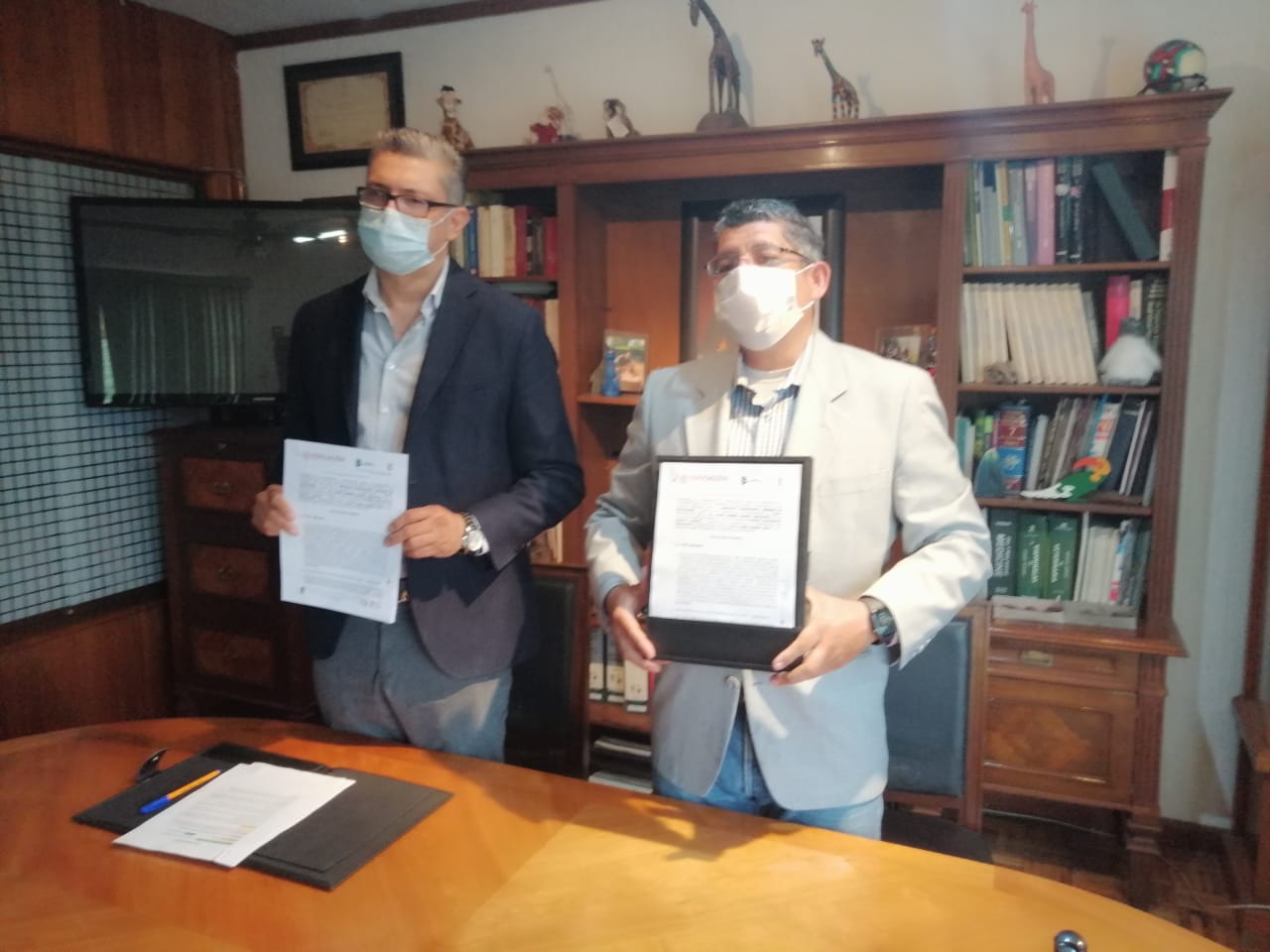 Firma Zoológico de Morelia convenio de colaboración con el Instituto Tecnológico de Apatzingán