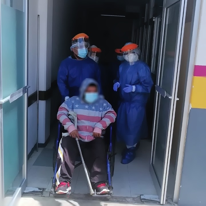 Registra Hospital Integral Cherán primer egreso de paciente COVID-19