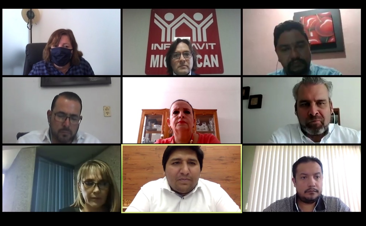 De manera virtual, reuniones de la Comisión de Desarrollo Urbano, Obra Pública y Vivienda, con autoridades del INFONAVIT