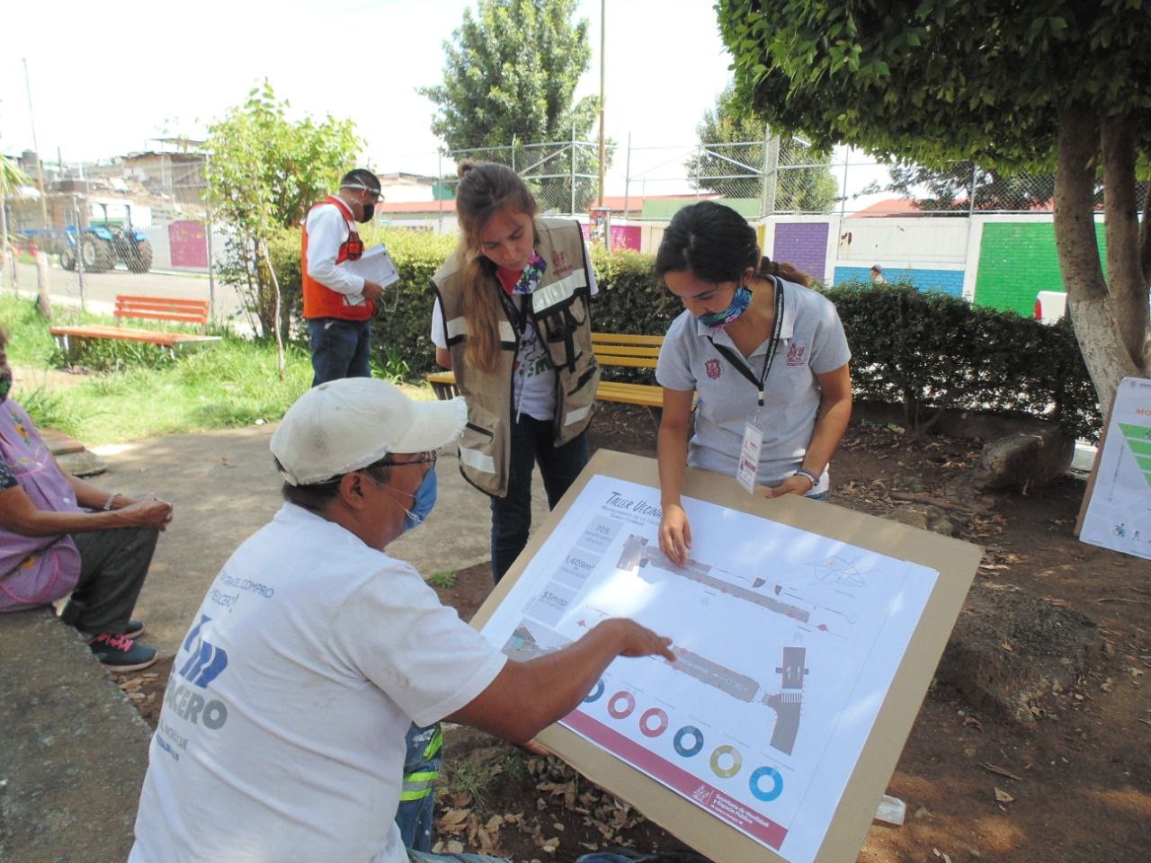  Segunda ronda de talleres vecinales en colonias beneficiarias por obra pública 2020