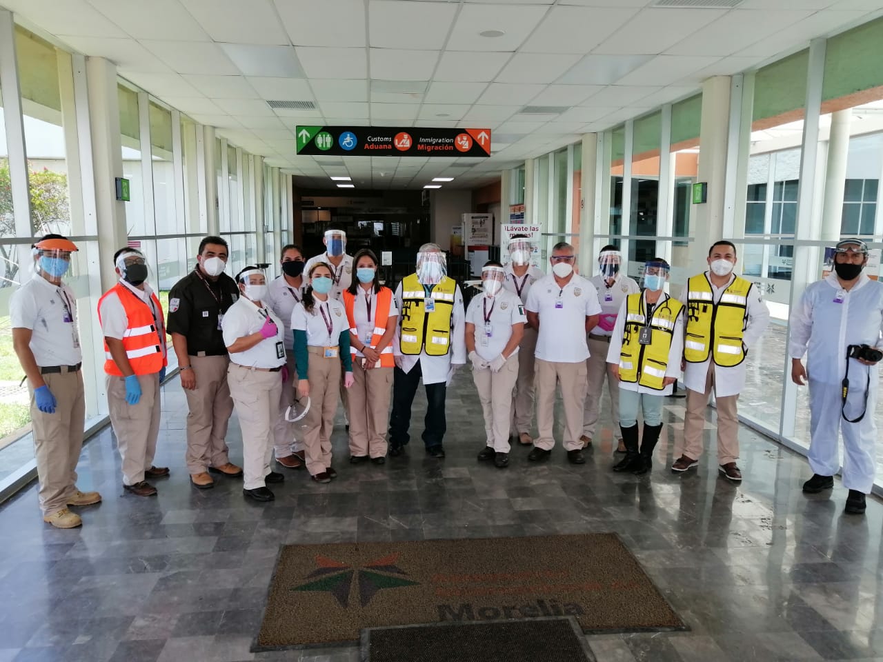 Atiende SSM salud de connacionales repatriados con filtro en aeropuerto de Morelia