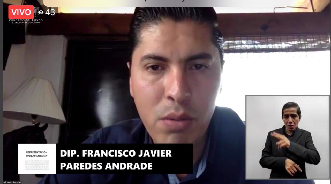  Michoacán debe contar con un andamiaje jurídico que proteja los derechos de la comunidad LGBT: Javi Paredes