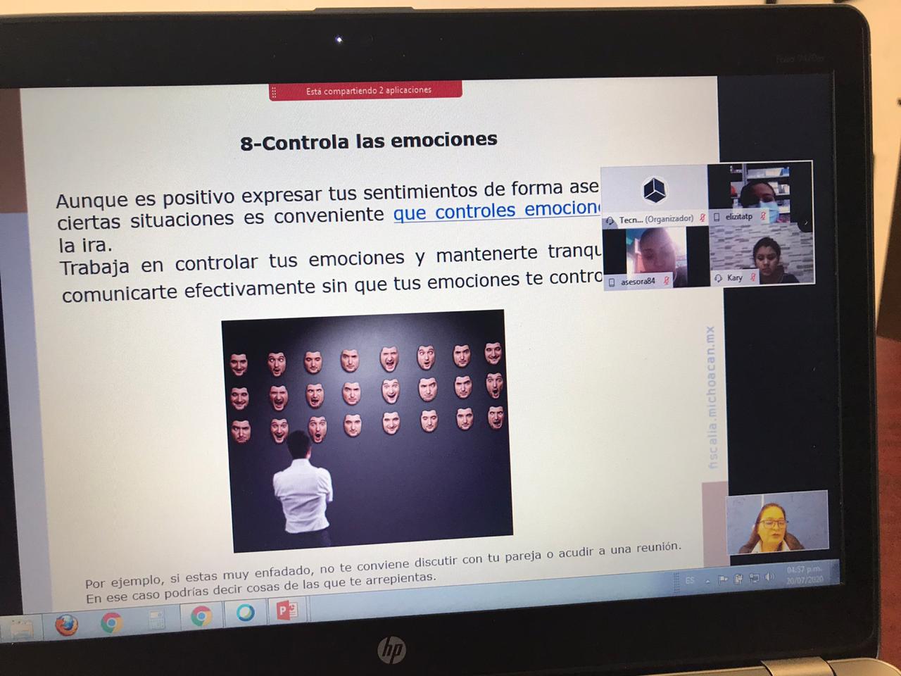  En Puruándiro, imparte FGE taller de comunicación asertiva