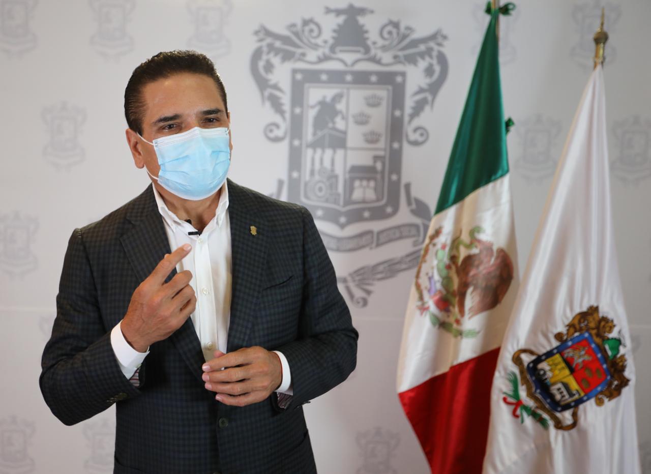 Uso de cubrebocas evita contagios y salva vidas: Silvano Aureoles