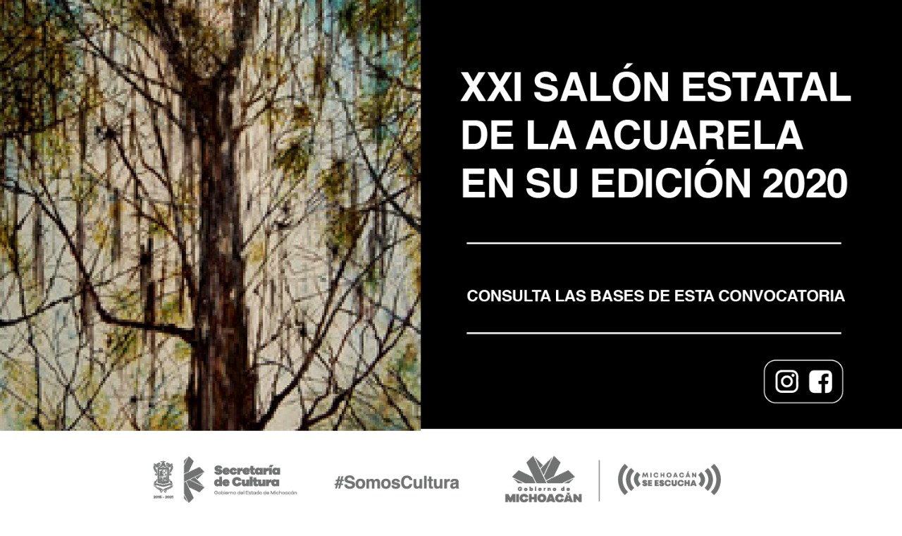 Última semana para participar en el Salón Estatal de la Acuarela Edición 2020