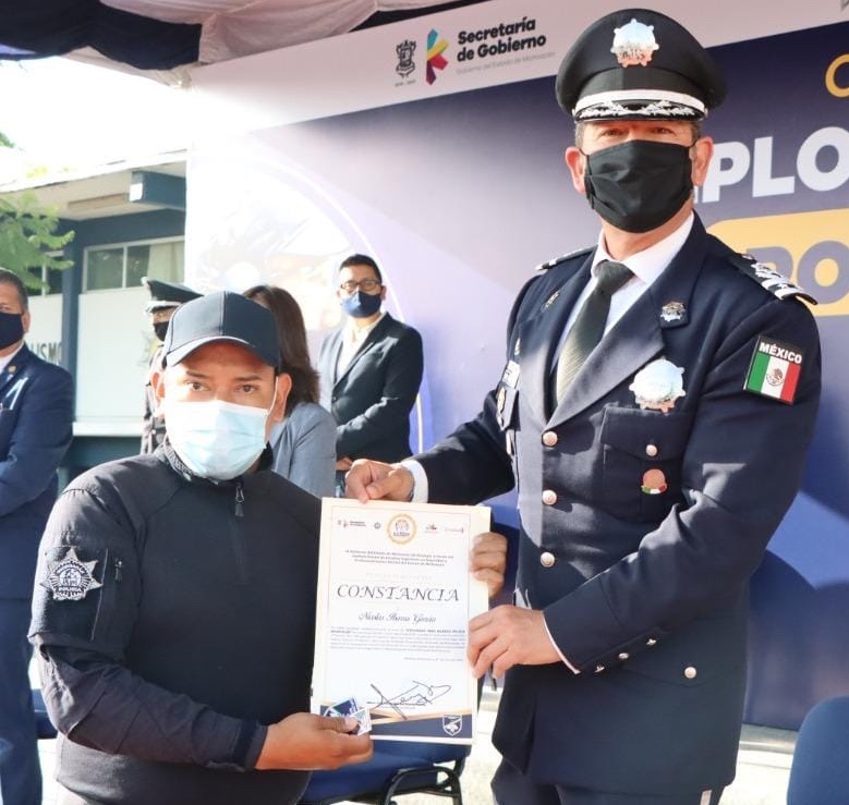 Clausura IEESSPP diplomado para mandos de la Policía Michoacán