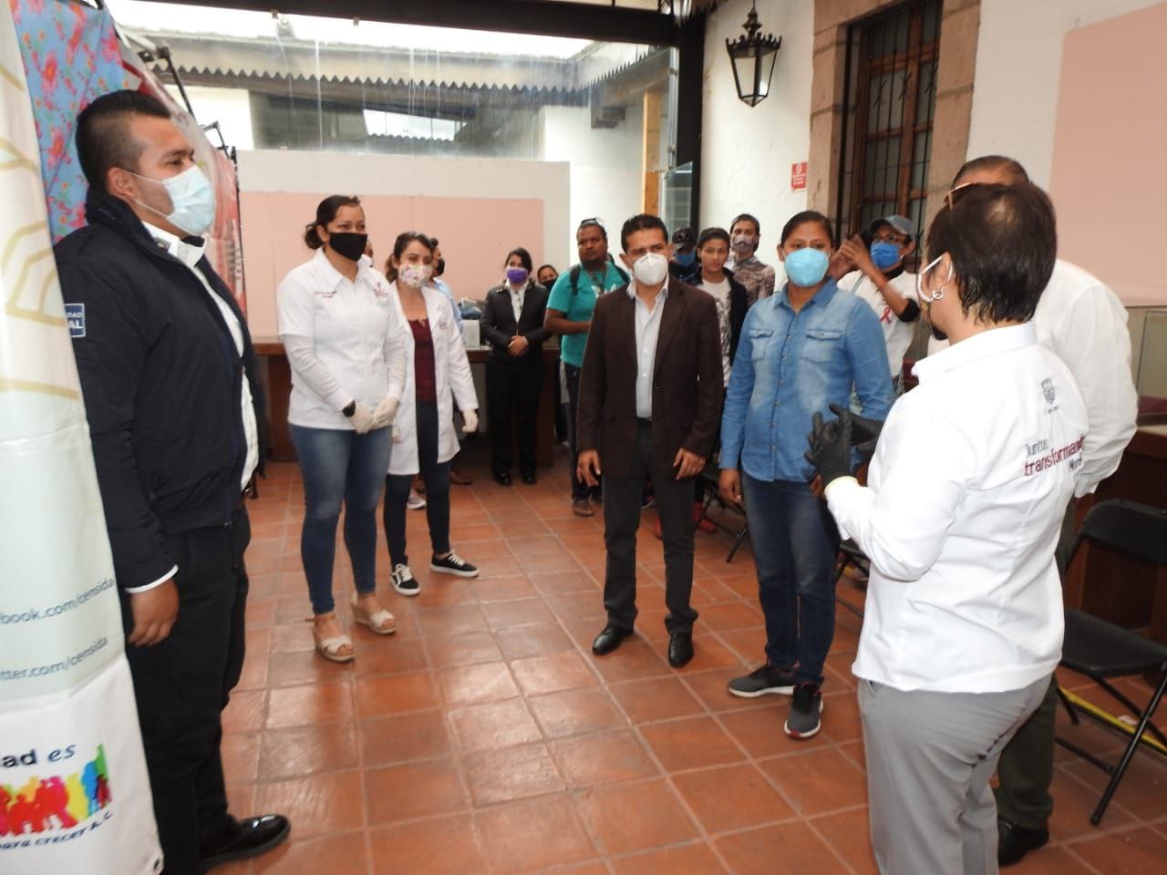  Gobierno de Morelia inaugura jornada de salud para trabajadoras sexuales