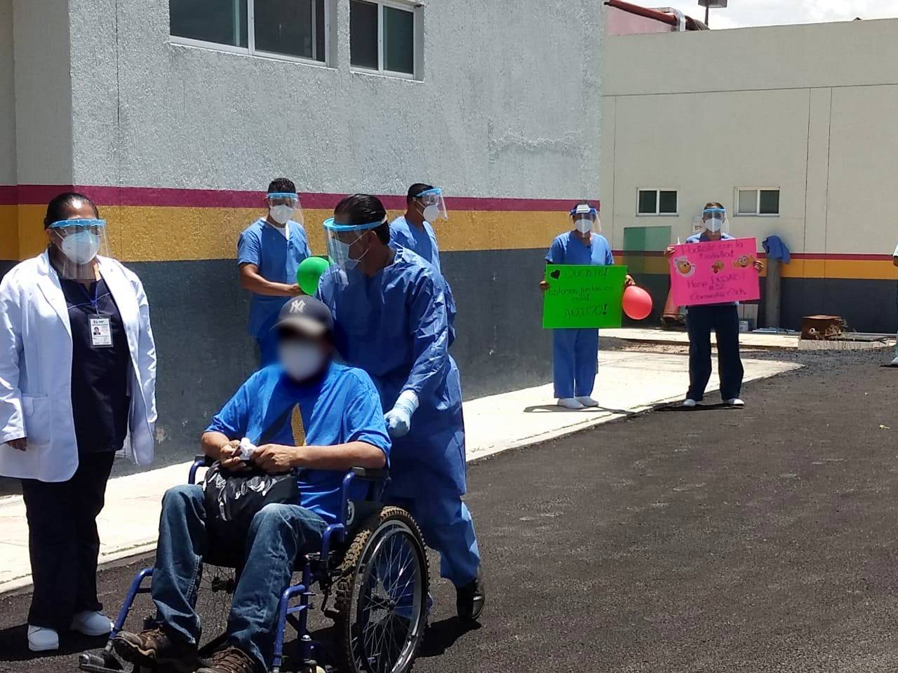 Segundo paciente recuperado de COVID-19 en Hospital General de Maravatío