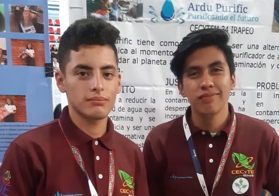  Estudiantes del CECyTEM de Irapeo ganan medalla de Bronce en Concurso de jóvenes emprendedores