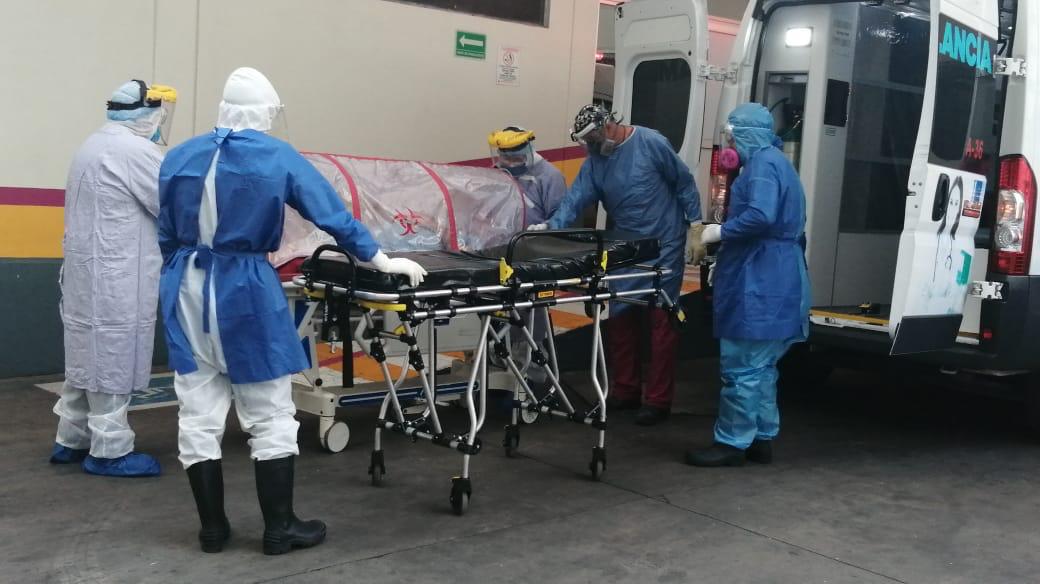  Realiza SSM traslado oportuno de pacientes sospechosos y confirmados de COVID-19