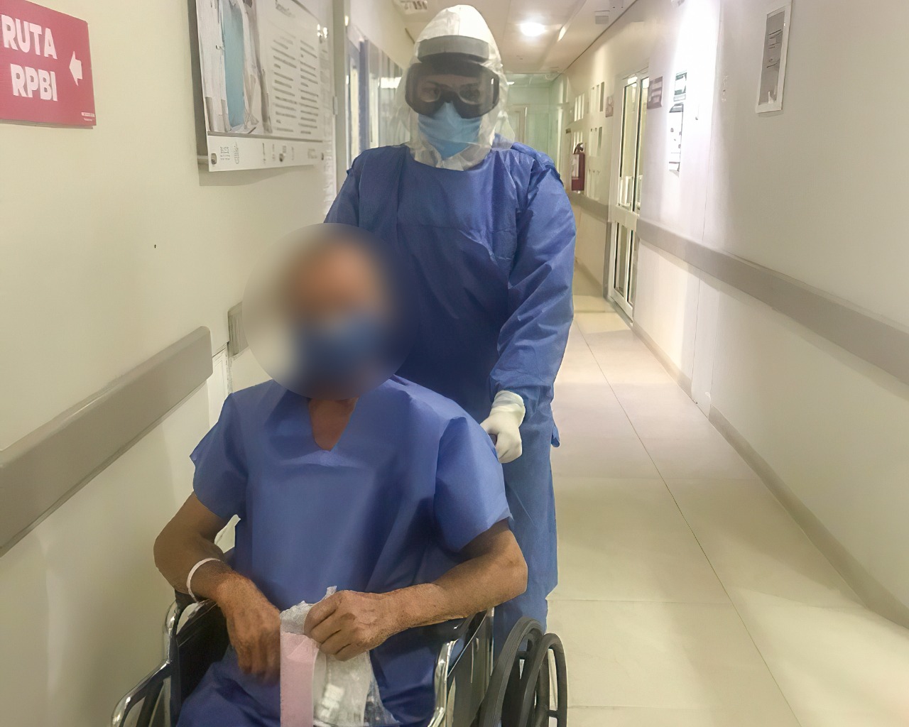  Paciente diabético vence COVID-19 en Hospital General de Apatzingán