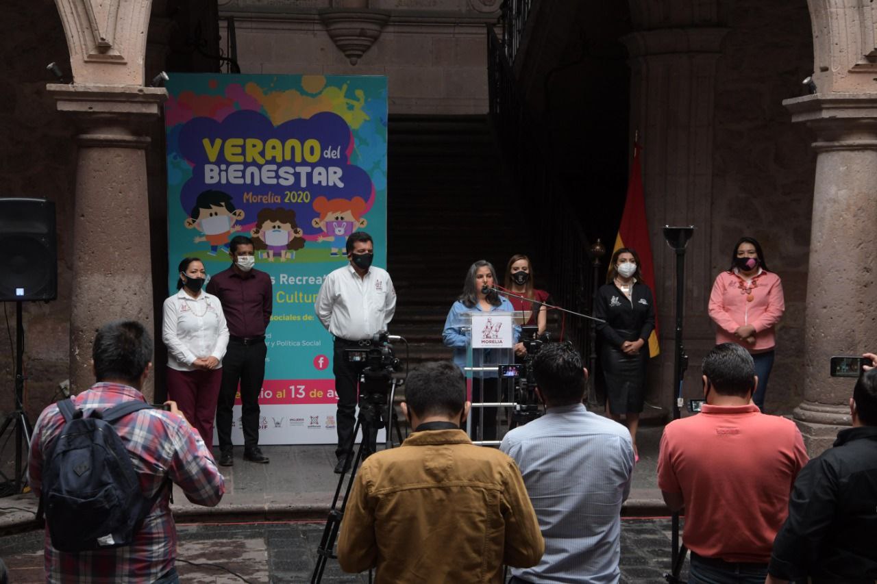  Arte, cultura y actividades recreativas en el Verano de Bienestar Morelia 2020