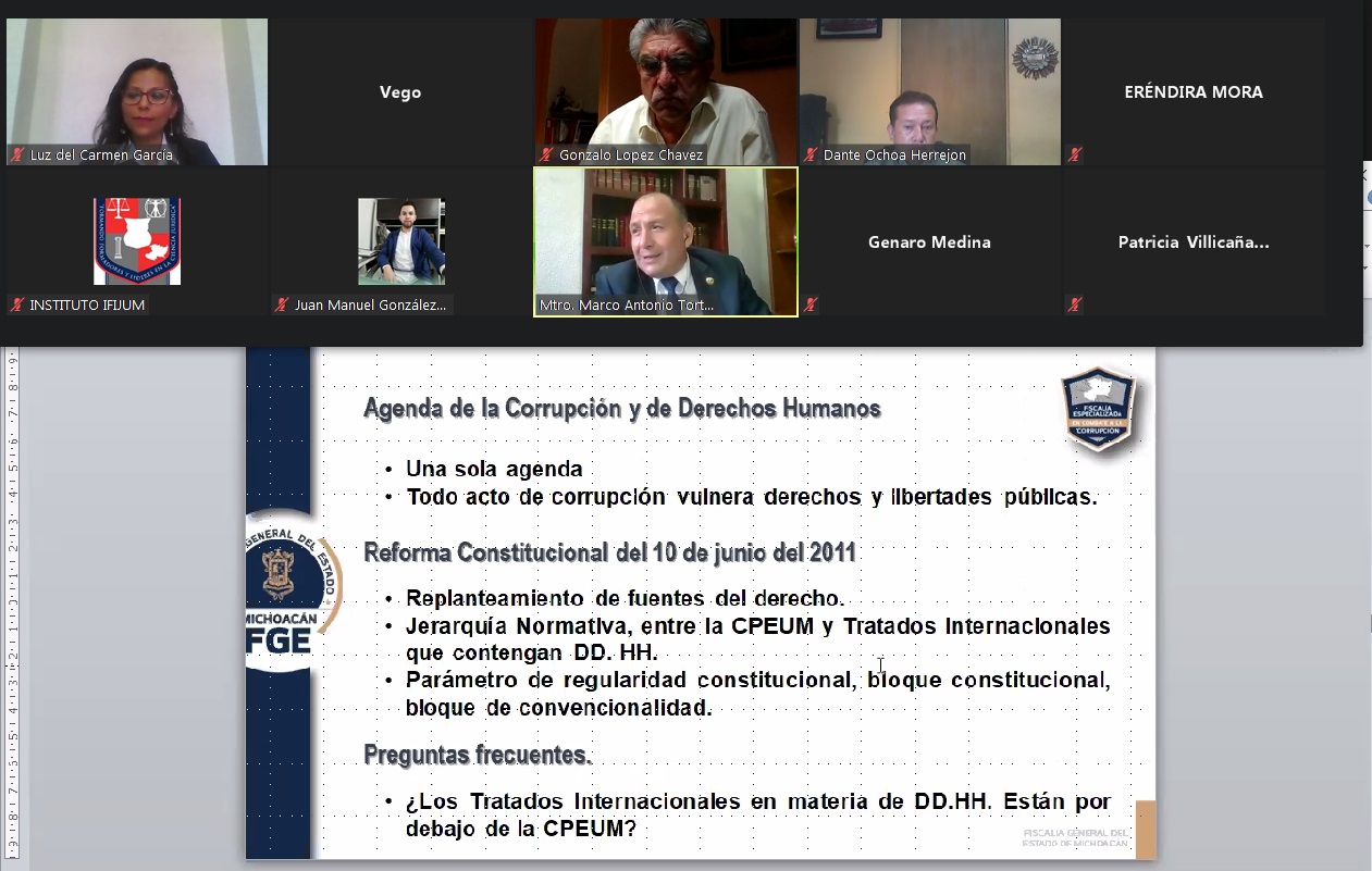  Fiscalía Anticorrupción de Michoacán, une esfuerzos con instituciones educativas