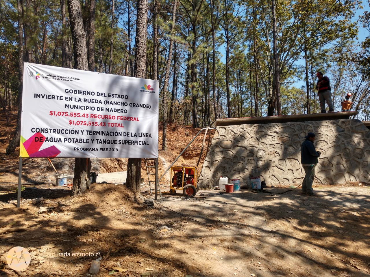 Destinados 45.2 mdp para obra hídrica en la Región Tacámbaro