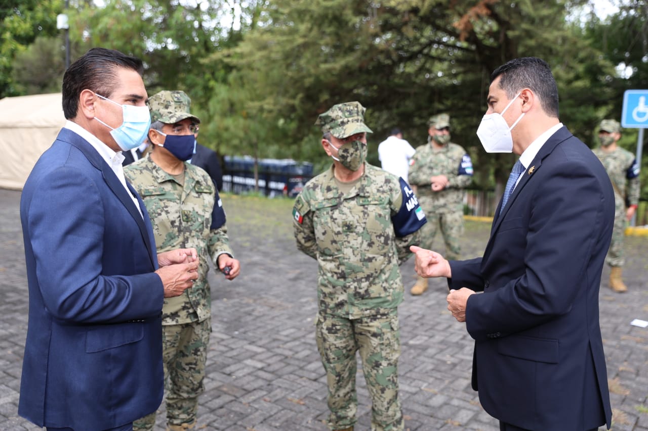  Firman Gobernador y Semar convenio para fortalecer seguridad pública