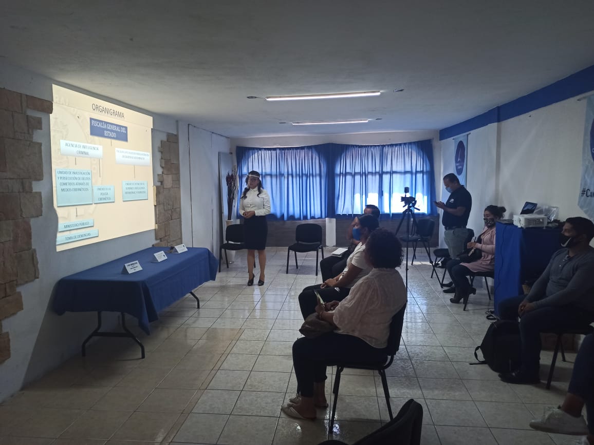  Imparte FGE plática sobre el uso responsable del internet, en Zacapu