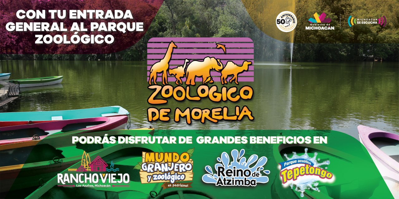  Ofrece Zoológico de Morelia promociones para alentar el turismo