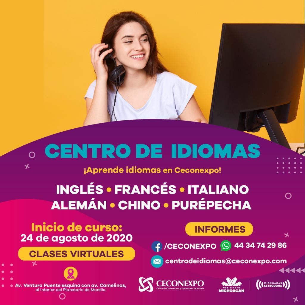  Abre CECONEXPO clases virtuales en su Centro de Idiomas