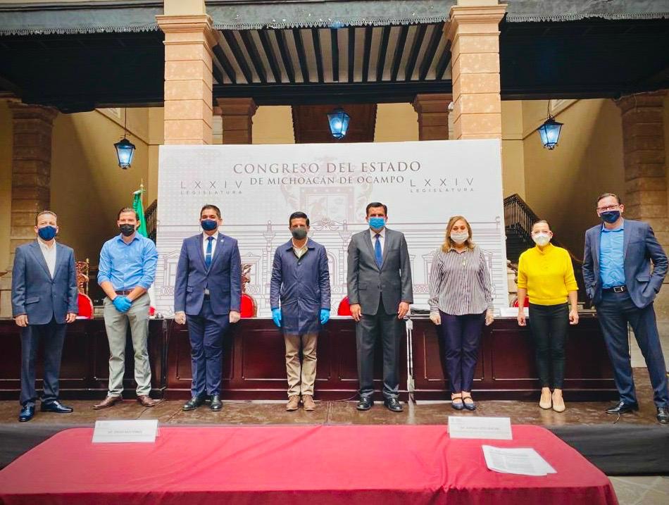 GPPAN, un aliado de los michoacanos: Javier Estrada