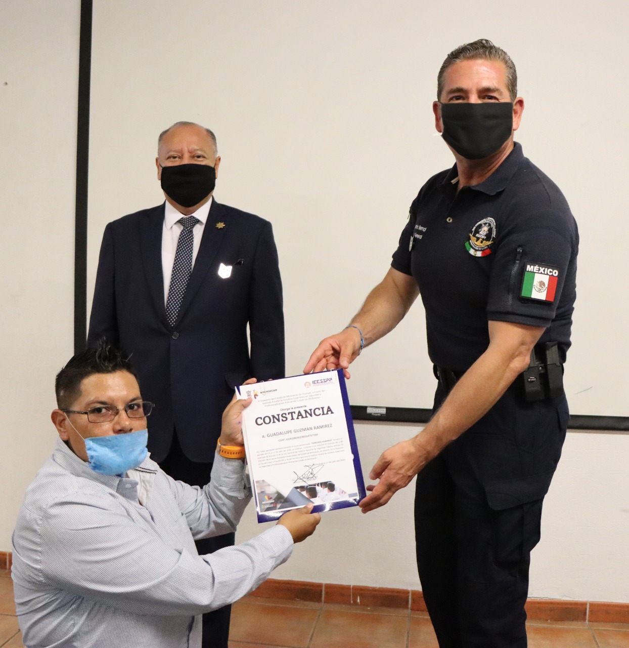  Clausura IEESSPP curso de actualización en Derechos Humanos para elementos de la SSP