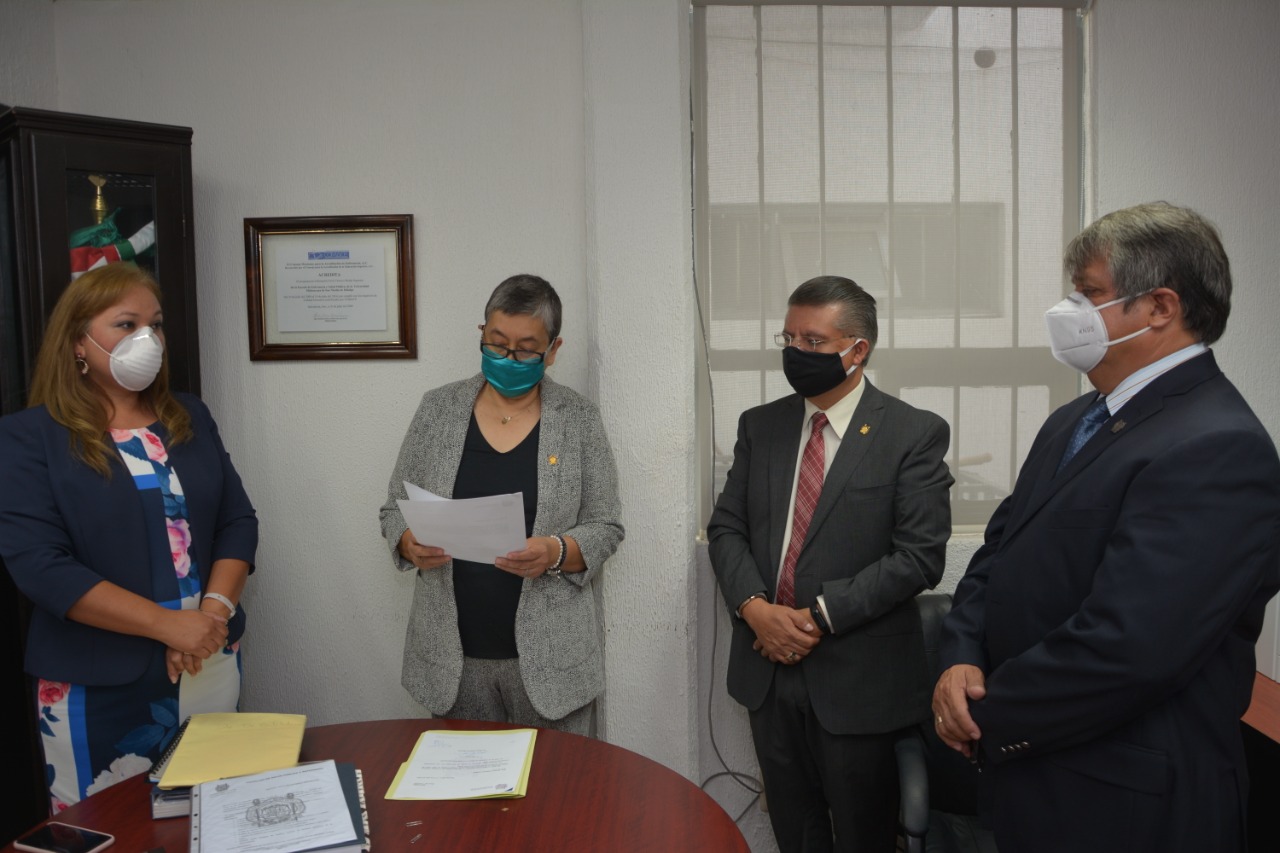  UMSNH REALIZA RELEVOS INSTITUCIONALES EN LA FACULTAD DE SALUD PÚBLICA Y EN EL INSTITUTO DE INVESTIGACIONES HISTÓRICAS